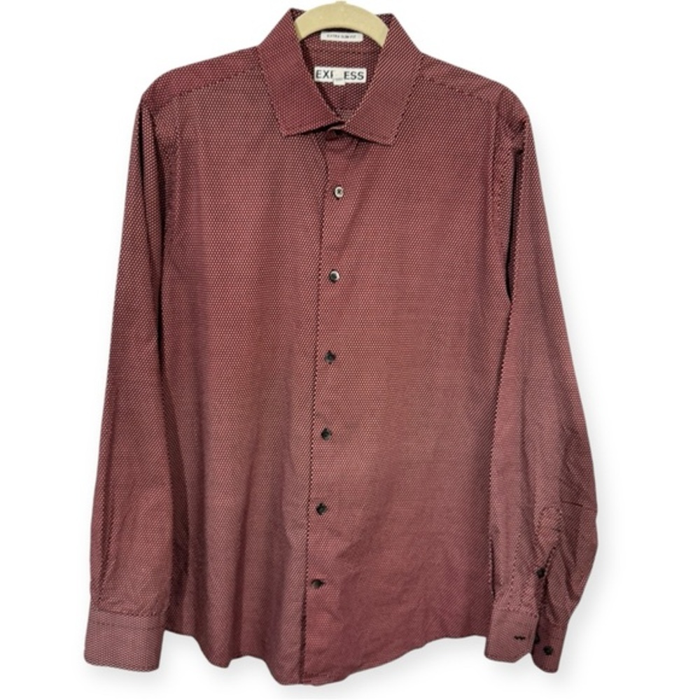 Express Men’s Xtra Slim Fit Long Sleeve Dress Shirt Size L